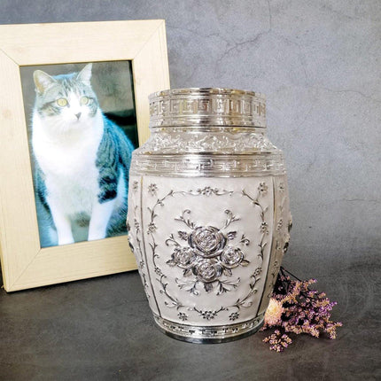 Large Sealed Jar Pet Urn Storage Jar for Pet Ashes Keepsake Memorial Container