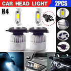 H4 9003 2000W 300000LM LED Headlight kit Lamp Bulbs Globes High Low Beam Upgrade - Aimall