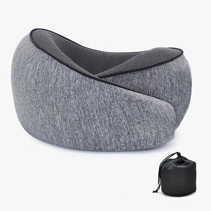 Neck Pillow for Travel Memory Foam Comfortable Breathable Soft U-Shaped