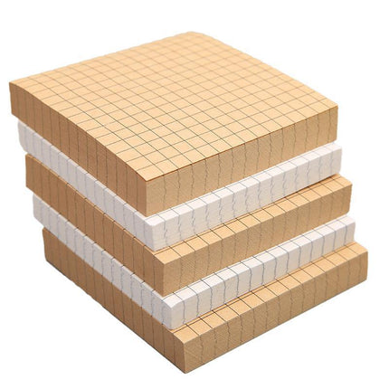 20PCS Creative Sticky Notes Tearable Square Note Pads for Students and Office