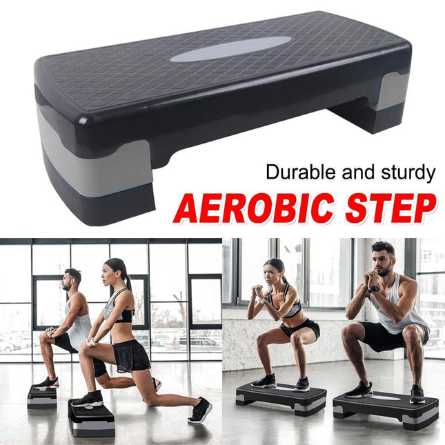 Plastic Fitness Step Pedals Small Exercise Platform for Aerobic Workout Training