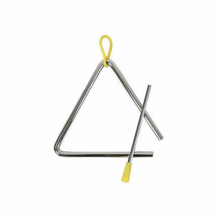 Kids Metal Musical Triangle With Striker Rod Percussion Instrument Toys Gift - Aimall