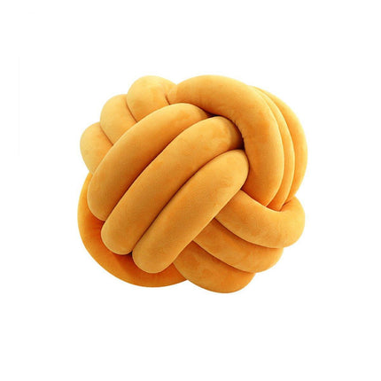 Three-Strand Braided Round Pillow Sofa Cushion Decorative Pillow for Living Room