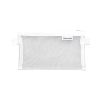 10PCS Clear Mesh Pencil Case Pen Cosmetic Makeup Storage Bag Organizer Pouch - Aimall