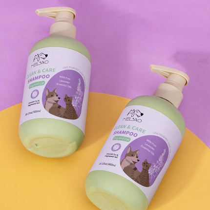 Pet Body Soap Bath Lotion Hair Protecting Knotted Cat Dog Shampoo Conditioner - Aimall
