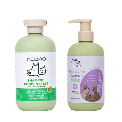 Pet Body Soap Bath Lotion Hair Protecting Knotted Cat Dog Shampoo Conditioner - Aimall
