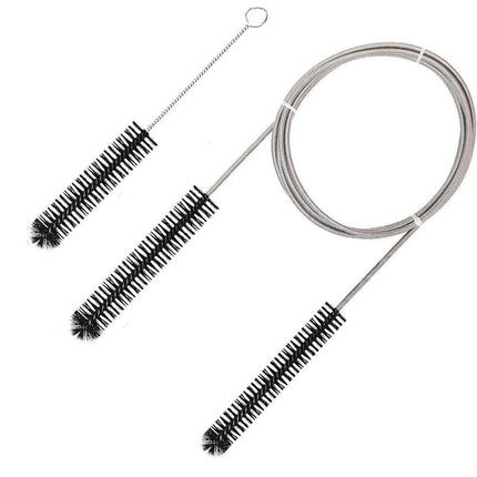 Double-headed Tube Cleaning Brush Hose Cleaner Supplies Fits 19mm/15mm Dia Tube