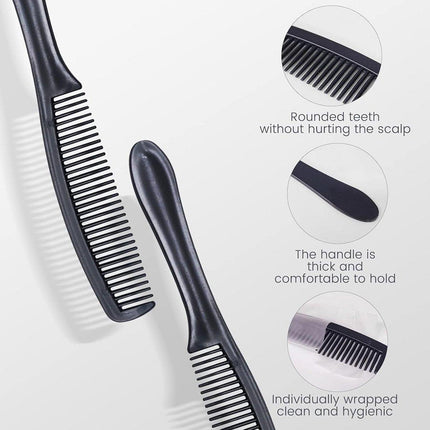 50PCS Individually Wrapped Combs for Hotel Guesthouse and Restaurant Bathroom