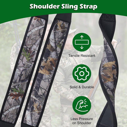 Tactical Shooting Rope Sling Adjustable Heavy Duty Sling for Firearms and Gear
