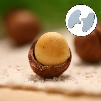 10pcs Macadamia Nut Opener Shell Opener with Iron Blade for Easy Nut Opening