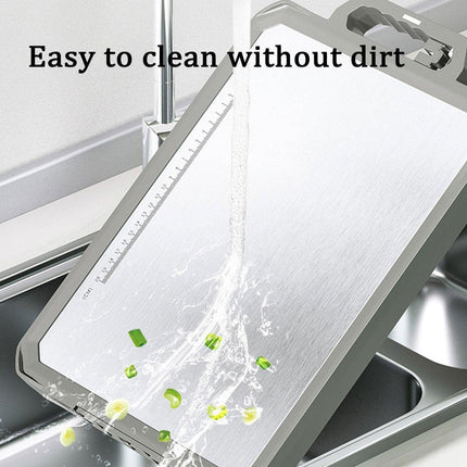 Stainless Steel Double Sided Cutting Board Thawing Board Household Kitchen Tool