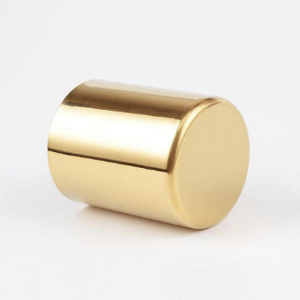 Stainless Steel Round Pen Holder Desk Organizer Stationery Storage for Office