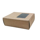50X Soap Packaging Boxes Paper Box Kraft Window Rectangular