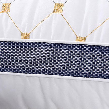 1/2PCS Hotel Style Polyester Fibre Pillow Washable High Rebound Support