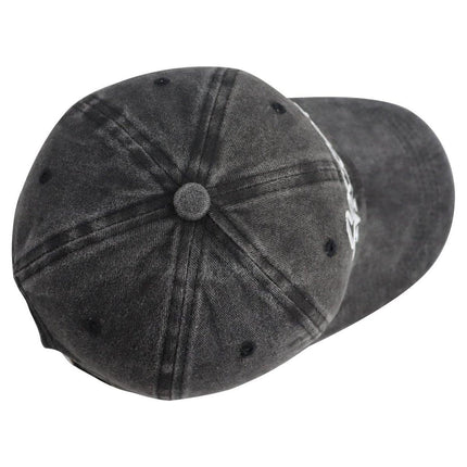 Embroidered Duck Tongue Baseball Hat Casual Cap for Men Women Adjustable Wear