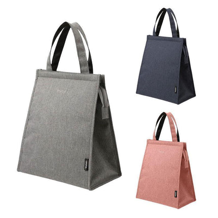 L Size Lunch Bag Thermal Insulated Box Bento Pouch Food Tote Work School Picnic - Aimall