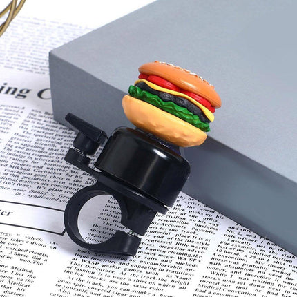 Food Design Bike Bell Loud Ring Decorative Bicycle Accessories Kids