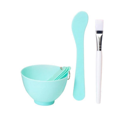 6pcs/set DIY Face Mask Spatula Brush SPA Mixing Bowl Facial Measuring Spoon Tool - Aimall