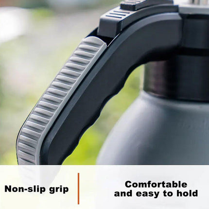 Pressure Pump Spray Bottle 2L Easy Pump Adjustable Nozzle Garden Watering Flower