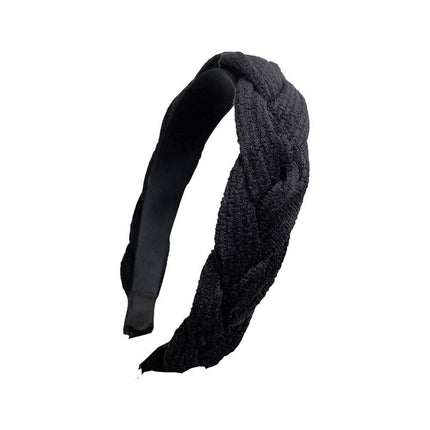 4Colours Women Braided Plait Plaited Elastic Hair Accessories Band Headband - Aimall