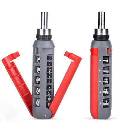 Ratchet Screwdriver Set Multifunctional Home Maintenance Tool Kit for DIY Repair