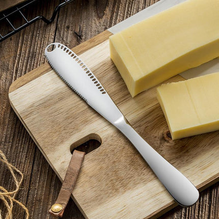 Sandwich Spreader Butter Knife Scraper Cheese Slicer Stainless Steel Spatula - Aimall