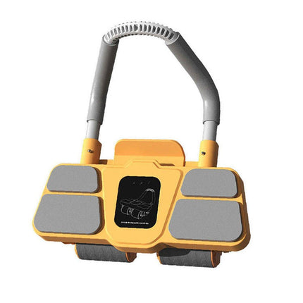 Four Wheel Abdominal Roller Automatic Rebound Ab Machine Home Fitness Equipment