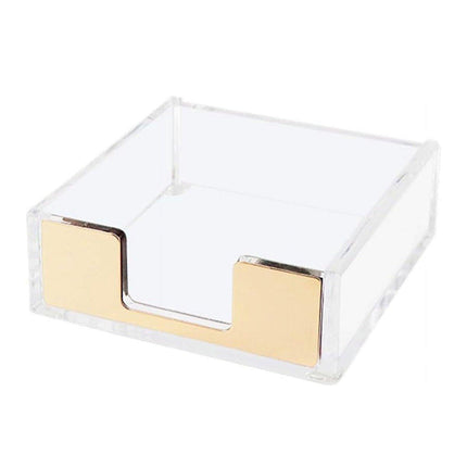Large Desktop Sticky Note Box Organiser Office Supplies Storage Holder Drawer