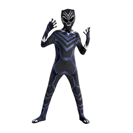 Anime Movie Same Cosplay Halloween Children's Adult Leotard Headwear Deadpool Black Panther