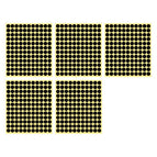 13mm 132 Dots - 5 Sheets