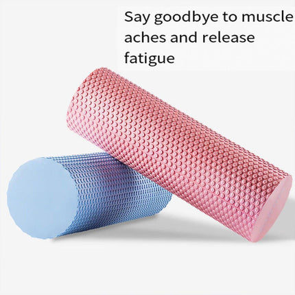 EVA Foam Yoga Massage Roller Solid Pilates Fitness Column for Muscle Recovery