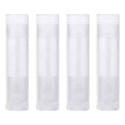 10/30/50/100x Clear Lip Balm Tubes Caps 5g Transparent Empty Lipstick Container - Aimall