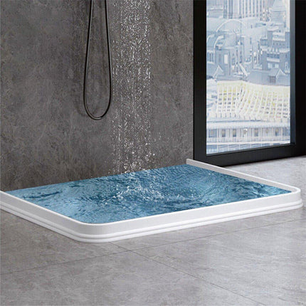 100-300CM Silicone Shower Water Barrier Bathroom Waterproof Strip Self-Adhesive