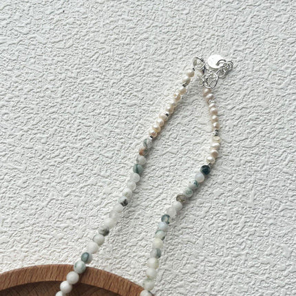 Disc Shell Ruyi Lock Pearl Necklace Fashion Jewelry for Women Elegant Gift