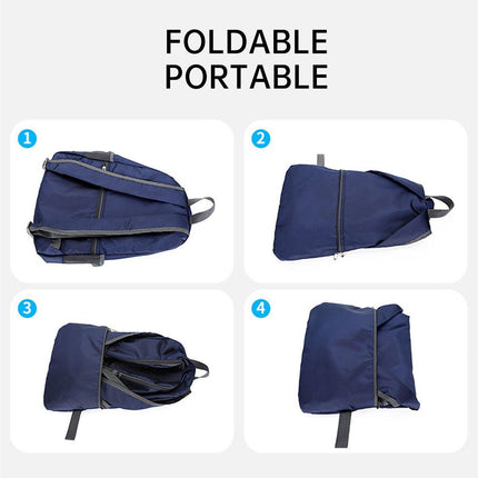 Waterproof Folding Backpack Lightweight Outdoor Leisure Bag Large Capacity