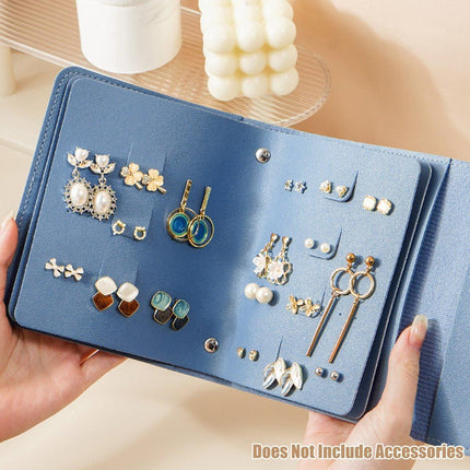 Travel Jewellery Storage Bag Portable Organizer Pouch for Rings Earrings Case