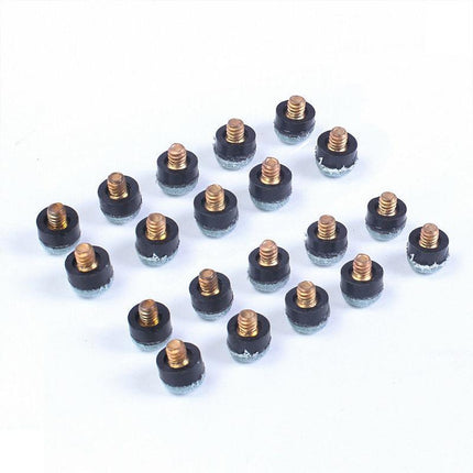 20x Commercial Quality Soft Pool Snooker Billiards CUE TIPS Screw On Type 10mm - Aimall