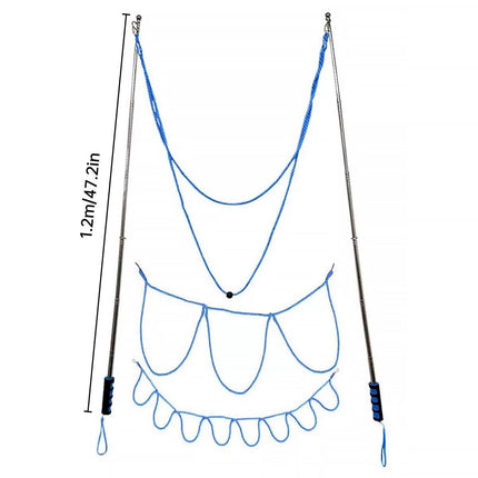Double Pole Bubble Rope for Giant Bubble Show Outdoor Party Fun Activity