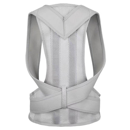 Adjustable Back Posture Corrector Brace Lumbar Shoulder Support Belt for Unisex