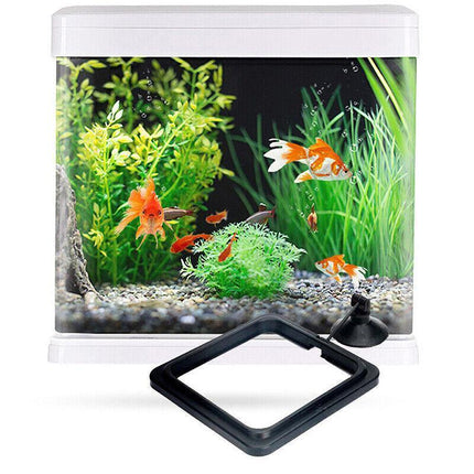 Fish Feeding Ring Aquarium Fish Tank Feeder Floating Fish Food Feeder Fish Food Blue - Aimall