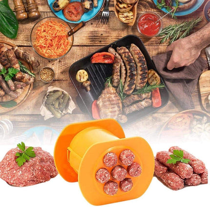 Hot Dog Maker Meat Strip Squeezer Pasta Balls DIY Kitchen Prototyping Gadget