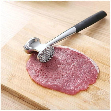 Meat Hammer Kitchen Tenderizing Beating Tool Double Sided Loose Meat Hammer