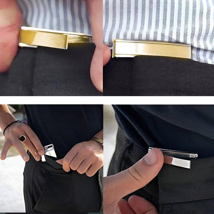 Folding Multipurpose Belt Clip Adjustable Buckle for Pants Belts and Accessories