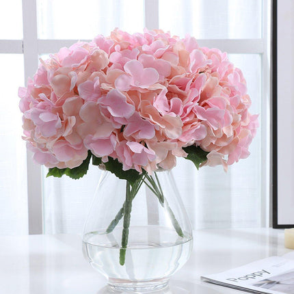 3pcs Hydrangea Bouquet Home Decoration Flower Artificial Simulation Floral