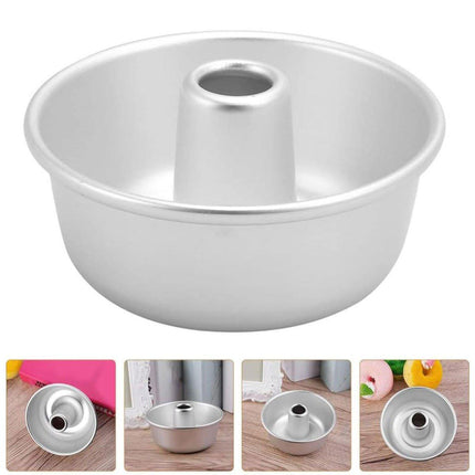 8 Inch Hollow Cake Mould Baking Tool Nonstick Round Mould for Baking Pastry