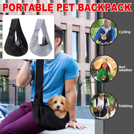 Pet Dog Sling Carrier Bag Outdoor Travel Puppy Cat Totes Shoulder Messenger Bag