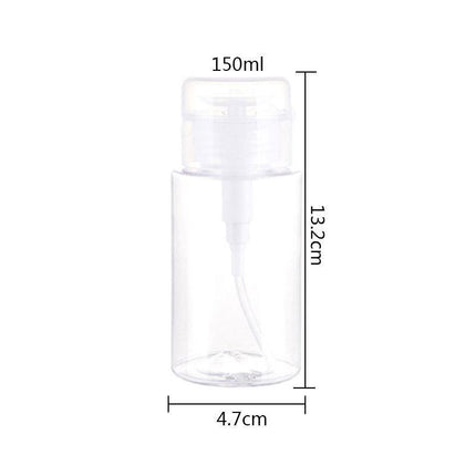 10pcs Empty Travel Makeup Remover Bottles for Nail Polish Lotion Moisturizer