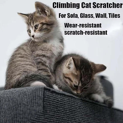 Trimmable Self Adhesive Carpet Pad for Cat Tree Stands Scratching Post Furniture