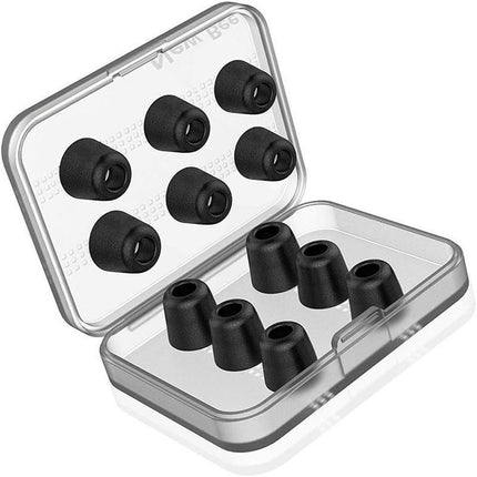 NEW Memory Foam Ear Tips Earbuds Noise Isolating Eartips For Earphone Headphones - Aimall