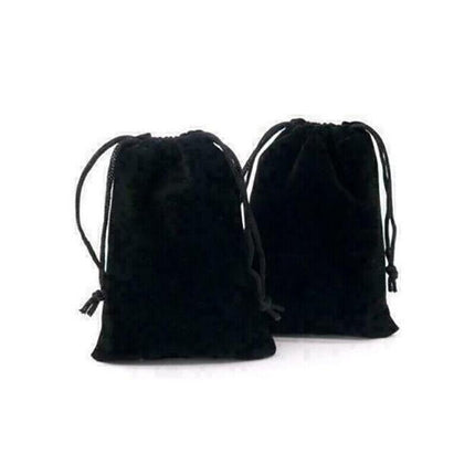 50X Small Velvet Cloth Drawstring Bags Gift Bag Jewelry Ring Pouch Earring Favor 5x7 - Aimall